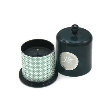 Hot Sale Luxury Scented Organic Glass Candle