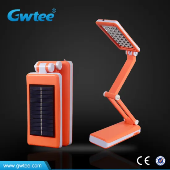 28leds rechargeable study led solar desk lamp