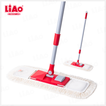 LiAo 40 cm Pedal-Release Bomullsmopp