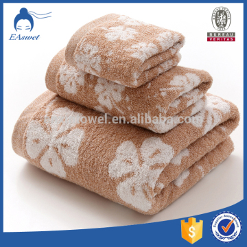 alibaba china High Quality Wholesale Dobby 100% Cotton Bath Towel Set