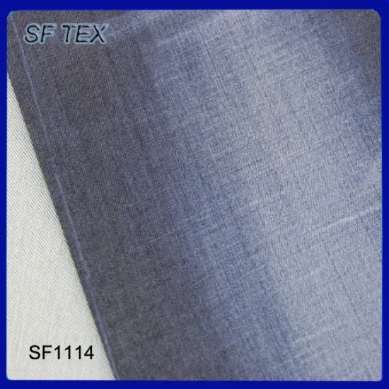 thin and light denim fabric chambray denim fabric ring slub denim fabric,SF1114