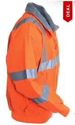 Port Authority  Safety Orange Reflective Jacket