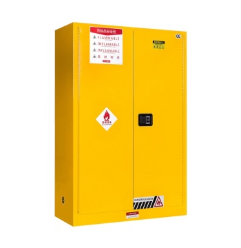 Adjustable Shelf Fireproof Storage Cabinet: 4/12/22/30 Gallon Steel Cabinet for Commercial, Industrial, Laboratory & Lab Use