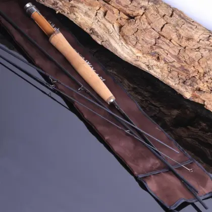 Carbon 30T Nymphing Fishing Rod - Moderate Action Trout Fly Rod