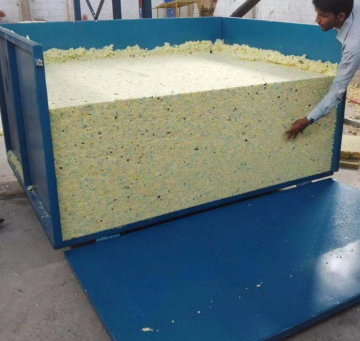 High-efficiency foam reborning machine