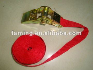 1"x5.05m ratchet tie down strap