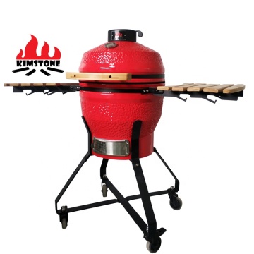 KIMSTONE Wholesale Portable Garden Party Clay Tables and Metal Grills