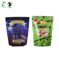 Eco Friendly Compostable Stand Up Bags With Valve and zipper