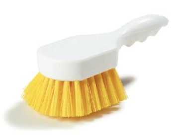 Kitchen utility brush wite handle