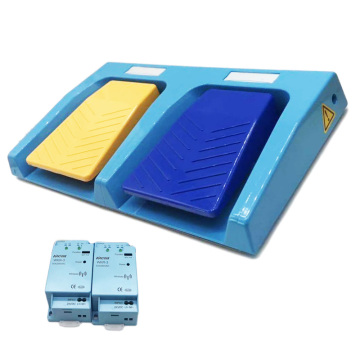 KACON HRF-M52YB-TRF Battery-Free Wireless Dual Medical Foot Switch