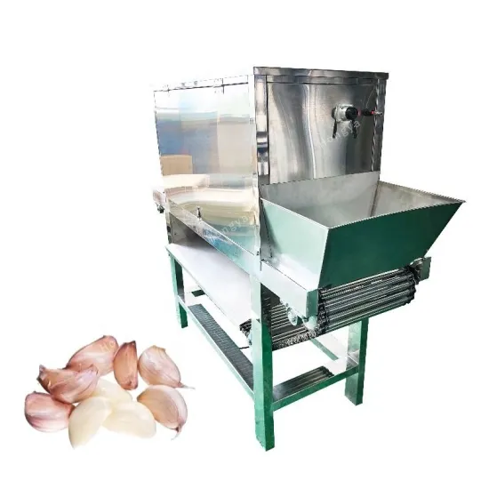 2024 Electric Chain Type Commercial Garlic Peeling Machine - Advanced Design Garlic Peeler