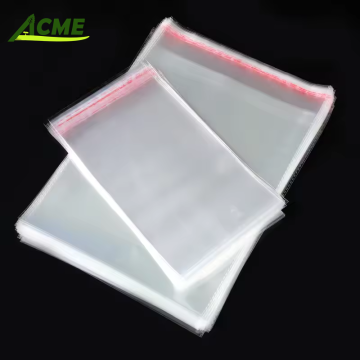 Transparent Self-Sealing Adhesive Clear OPP Plastic Bags Wholesale