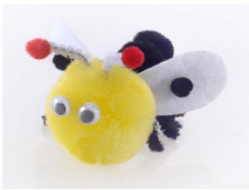 Bee DIY Pompoms Toy for Kids Above 3 Years