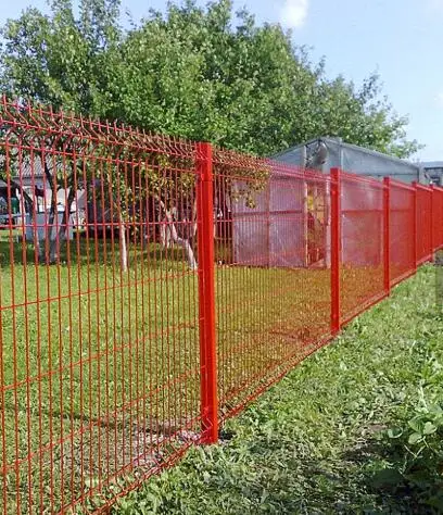 Высококачественный 3D -тип сварной сетки пешеходной жилой забор