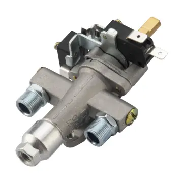 Dual micro switch safety oven valve