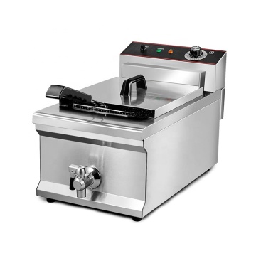 Stainless Steel Industrial Gas Electric Deep Fryer for Fish, Chips & Chicken - Factory Supply