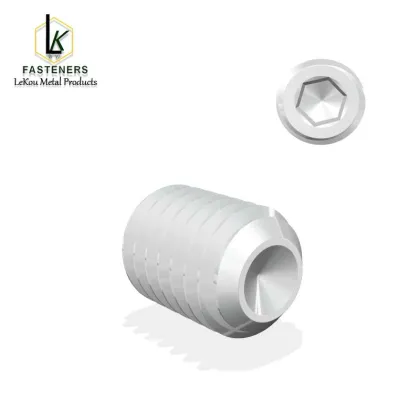 Stainless Steel Hex Socket Cup Point Set Screw