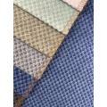 Tela de terciopelo en forma de panal Tela de sofá con textura simple