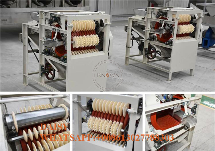 High capacity automatic wet peanut peeling machine broad bean skin removing machine