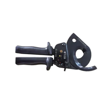 Manual mechanical cable scissors ratchet cable wire cutter