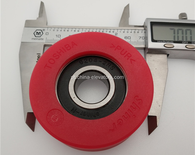 Rolo de 70 mm 70*25*6204 para escadas rolantes de Toshiba