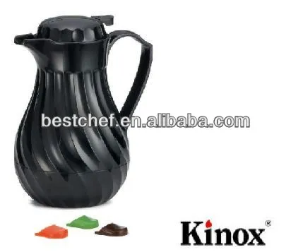 Kinox ABS Swirl insulated black beverage jug