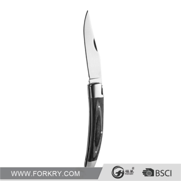Factory direct sale black wood steak knife FJ307