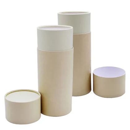 Round packaging paper box custom design paper packaging