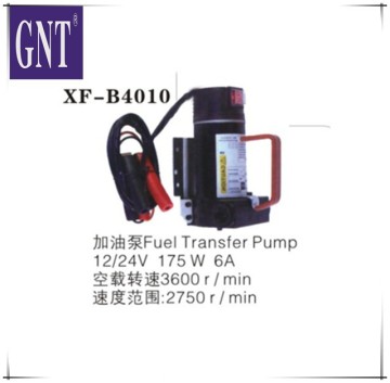 excavator fuel transfer pump