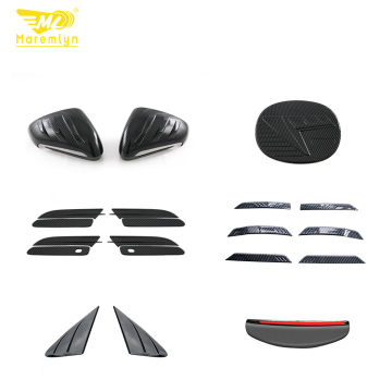 Maremlyn Rear View Mirror Cover & Charging Port Shield for BYD Seal Exterior Accessories