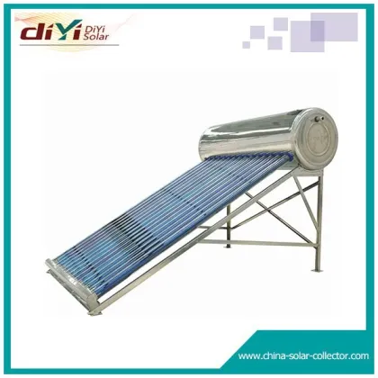 Copper Coil Korean Markets Solar Water Heater