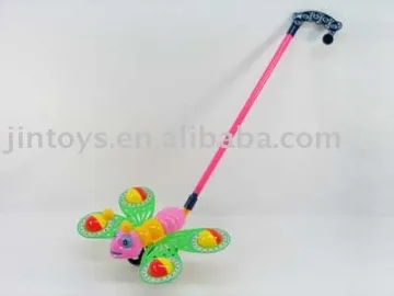 Plastic Toy Animal,Push Ant with Bell