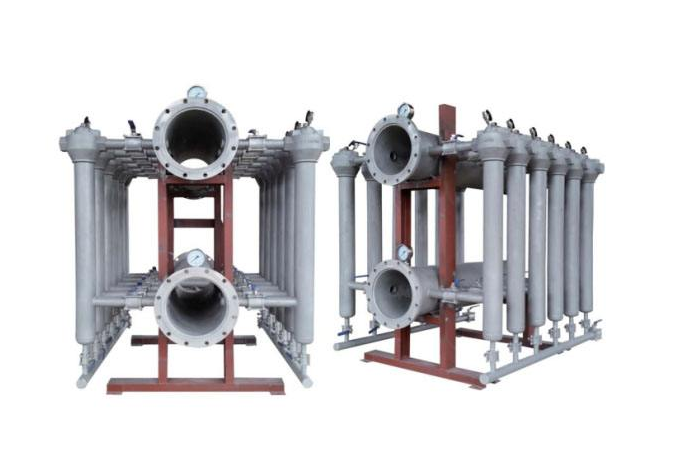 Structure Diagram Of The Tubular Backwaching Filtation System