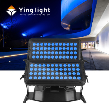 96pcs Waterproof LED City Color Light Outdoor RGBW 4in1 High Building Wall Washer Lights