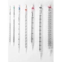 Pipettes de mesure de verre réutilisables en laboratoire 0,1 ml-0,5 ml