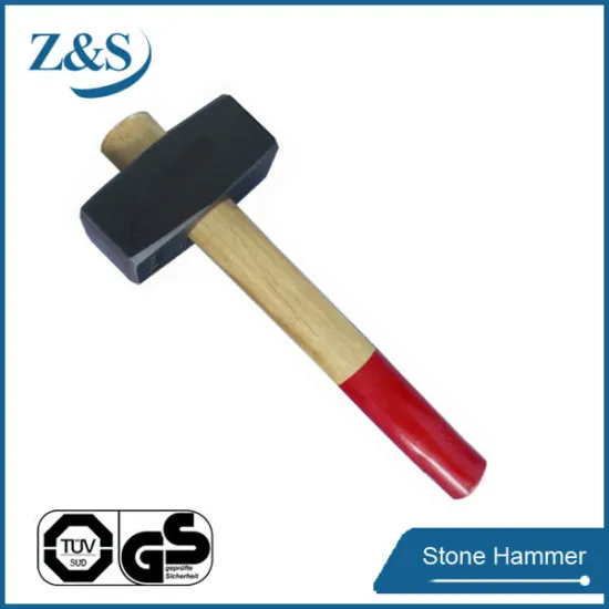 800G Germany Type Stone Hammer With wooden self-locking handle