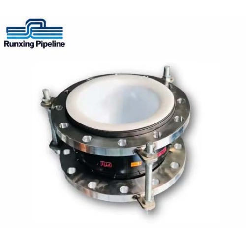 Ss304 Chemical Pipeline Flexible Ptfe Rubber Expansion Joint
