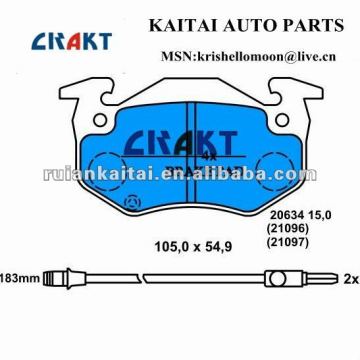 GOOD QUALITY BRAKE PAD FOR RENAULT R5 7701202213