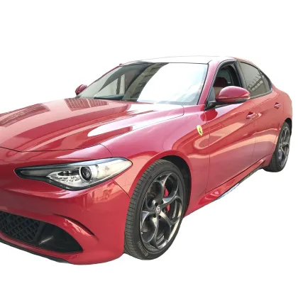 QV Style Carbon Fiber Side Skirts for Alfa Romeo Giulia 2017
