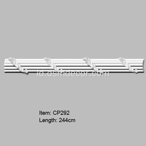 Cetakan panel ornamen dekoratif PU