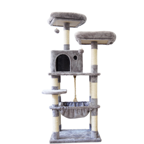 Multi-layer Customized Large Size Wooden Cat Tree