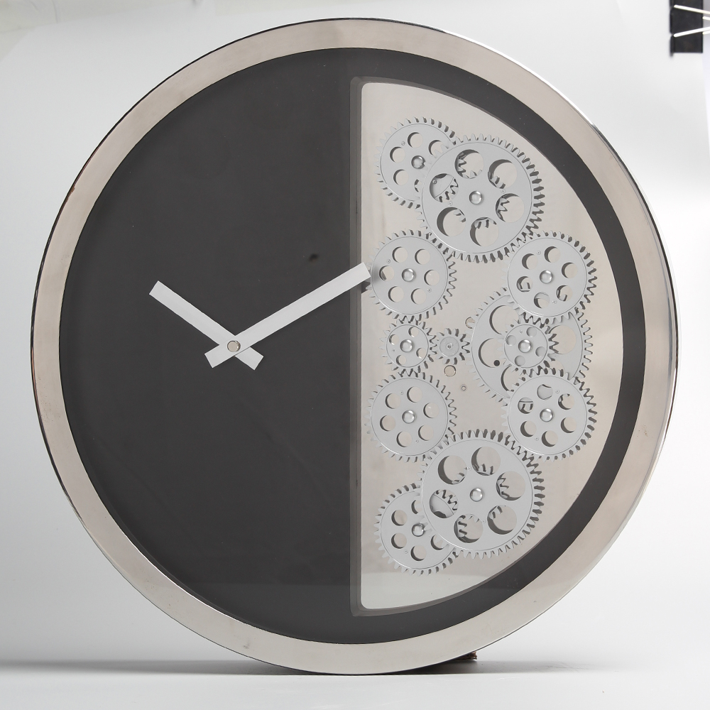 16 Inches Gear Clock Divided Into 2 Parts