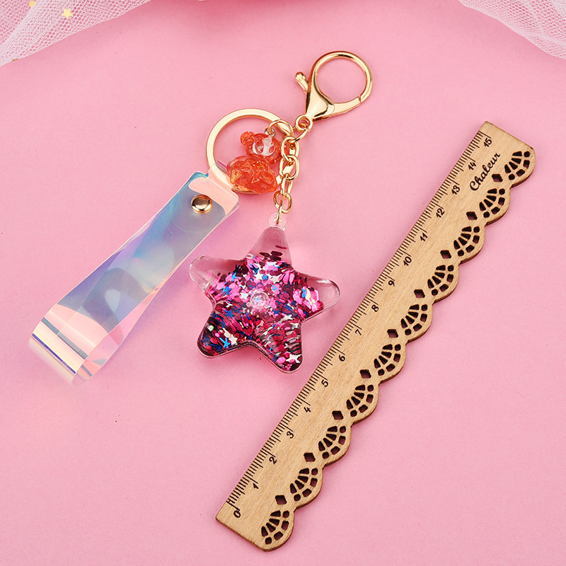 Custom Liquid Keychain