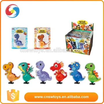 Wind up EVA animal walking dinosaur toy