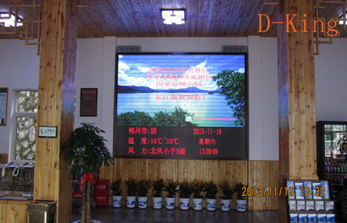 High-definition P5 Indoor Full Color Led Display For Entertainment Center , 160*160mm