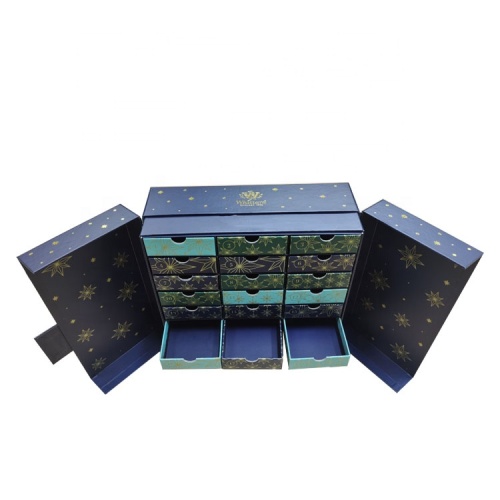 Eco-friendly advent calendar chocolate gift packaging box