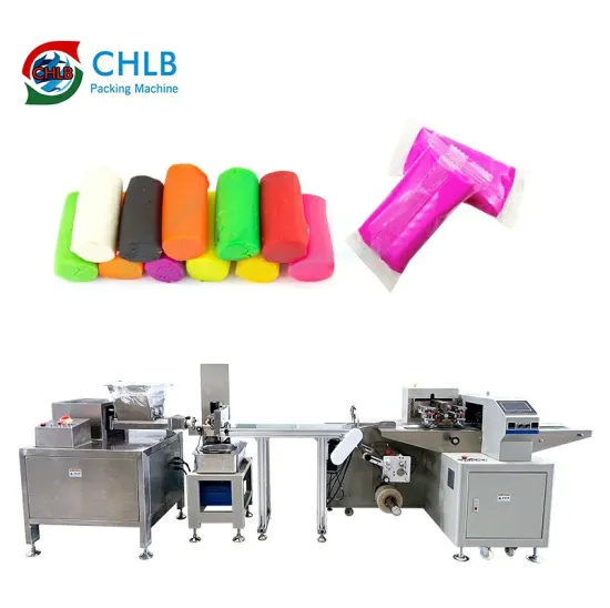 Automatic Play Dough Extruder Machine Packing Line