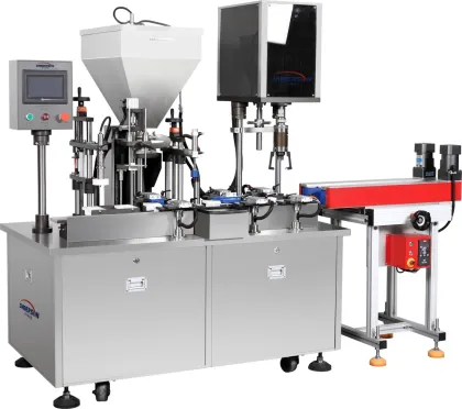 ISRG-A water cream filling and capping machine
