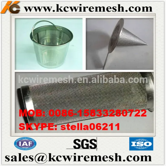 Manufacture !!!!!!!!! KangChen perforated stainless steel basket hops strainer ,hydraulic/water filter
