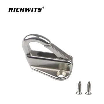 Marine Grade Stainless Steel 316 Hardware Spring Fender Hook With Spring Snap Hook For Tug Boat